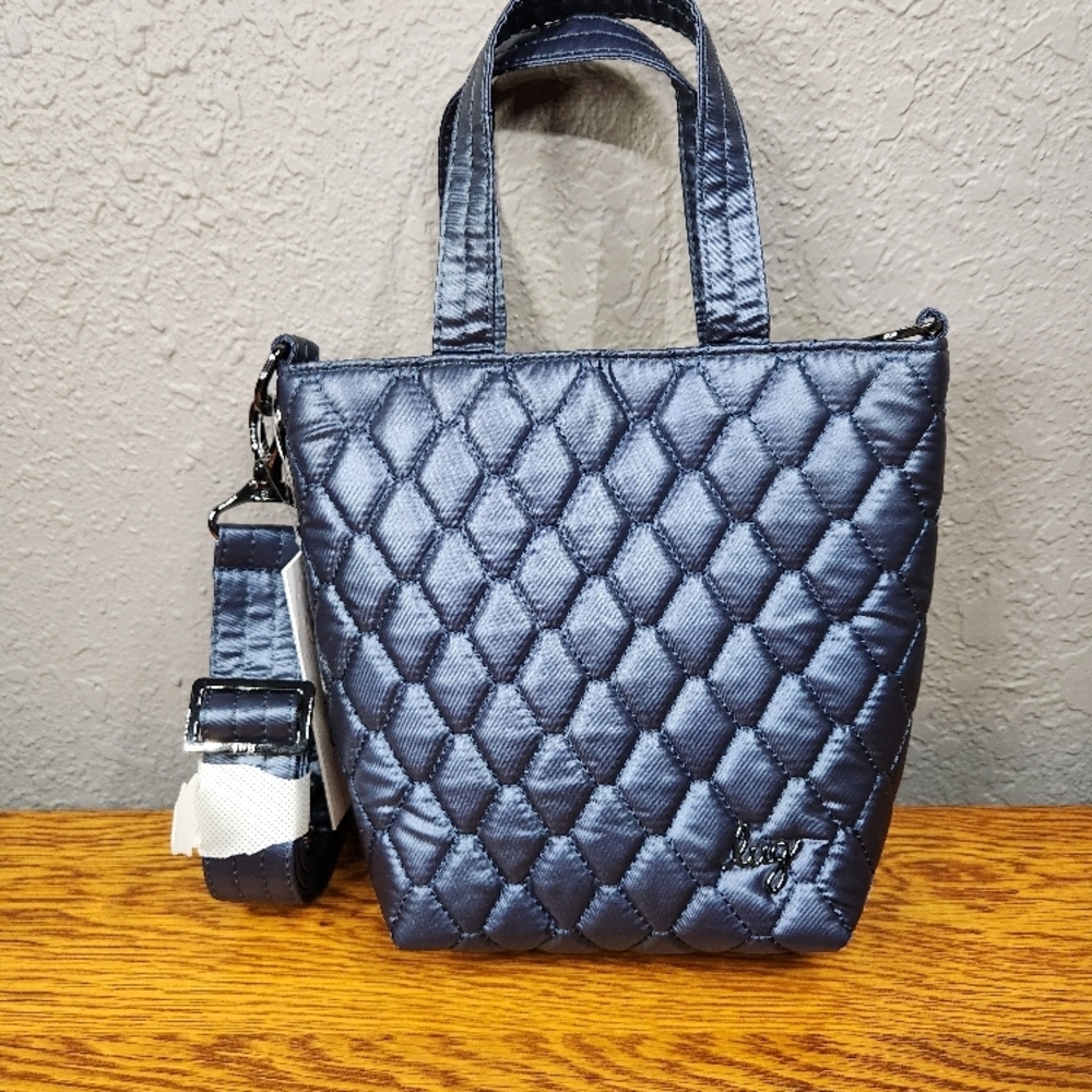 Lug Tiptoe Mini Quilted Crossbody
